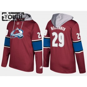 Kinderen Colorado Avalanche Nathan Mackinnon 29 N001 Hoodie Sawyer